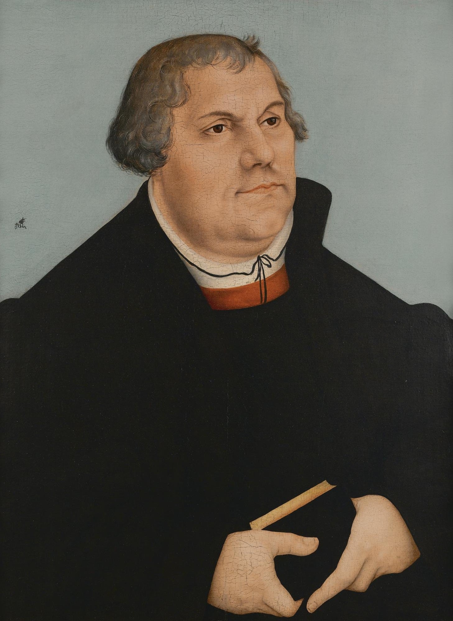 Portrait de Martin Luther - Lucas Cranach the Elder