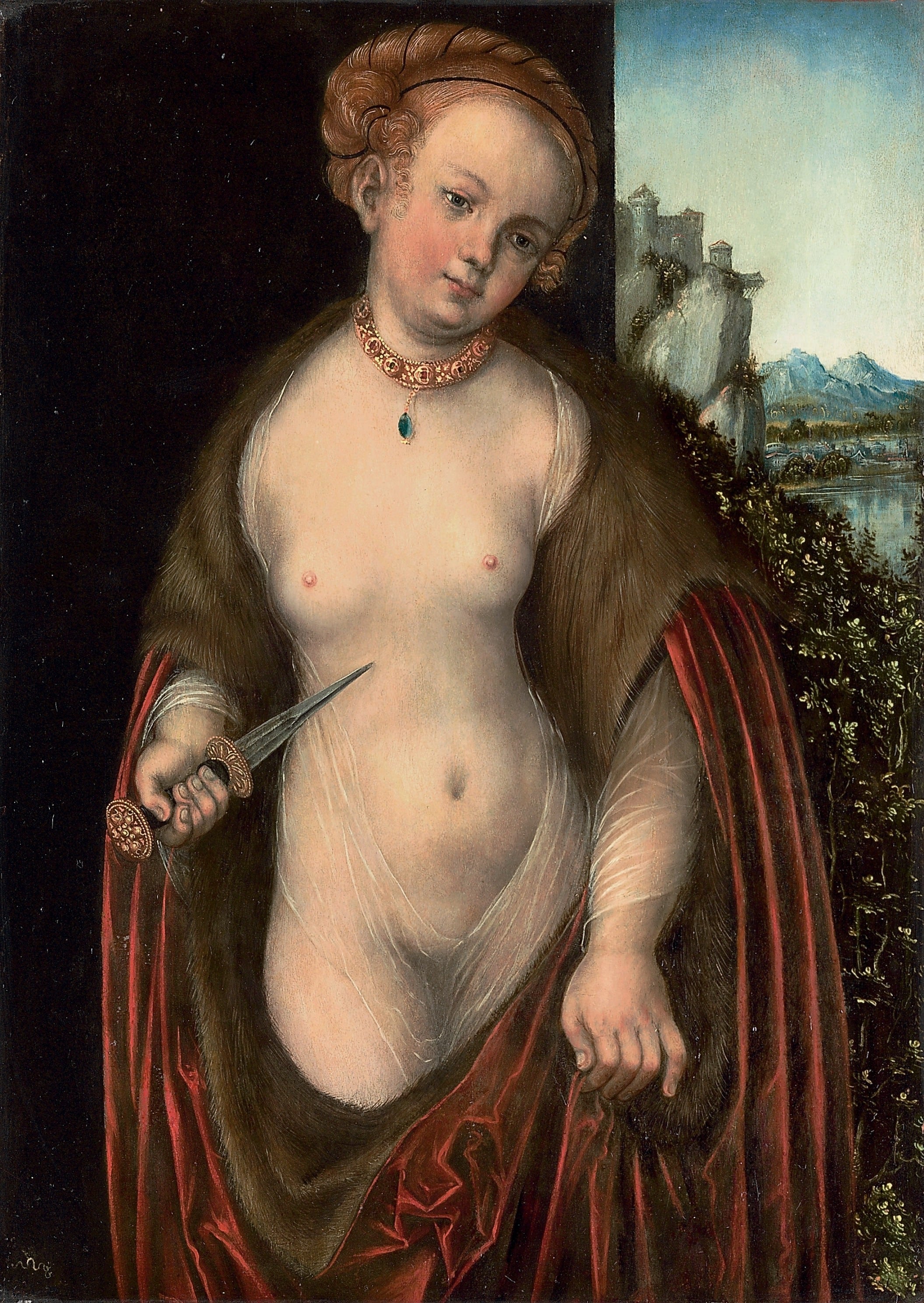 Lucrèce - Lucas Cranach the Elder