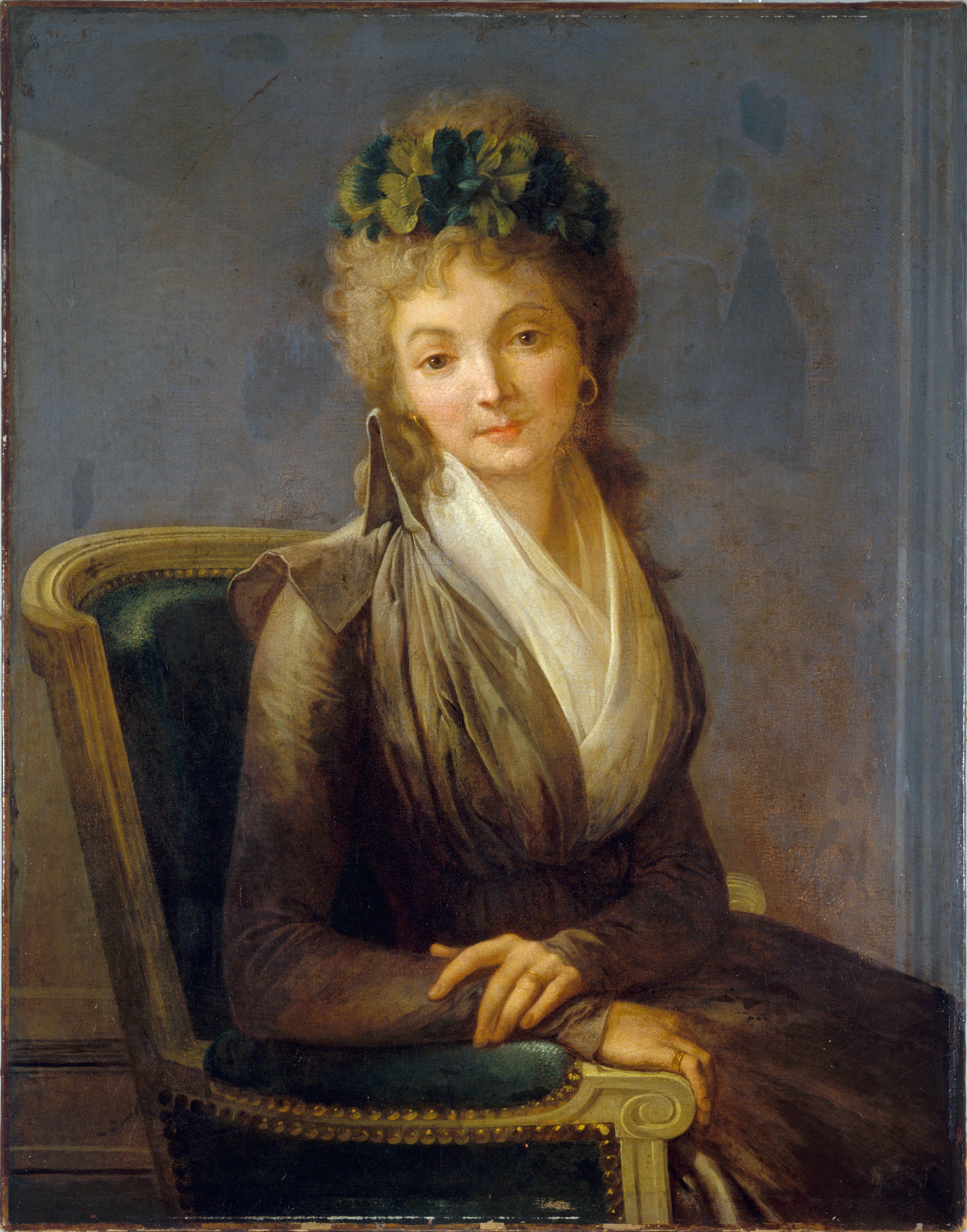 Portrait présupposé de Lucile Desmoulins (1771-1794) - Louis-Léopold Boilly