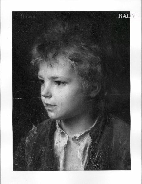 Tête d'un garçon - Ludwig Knaus