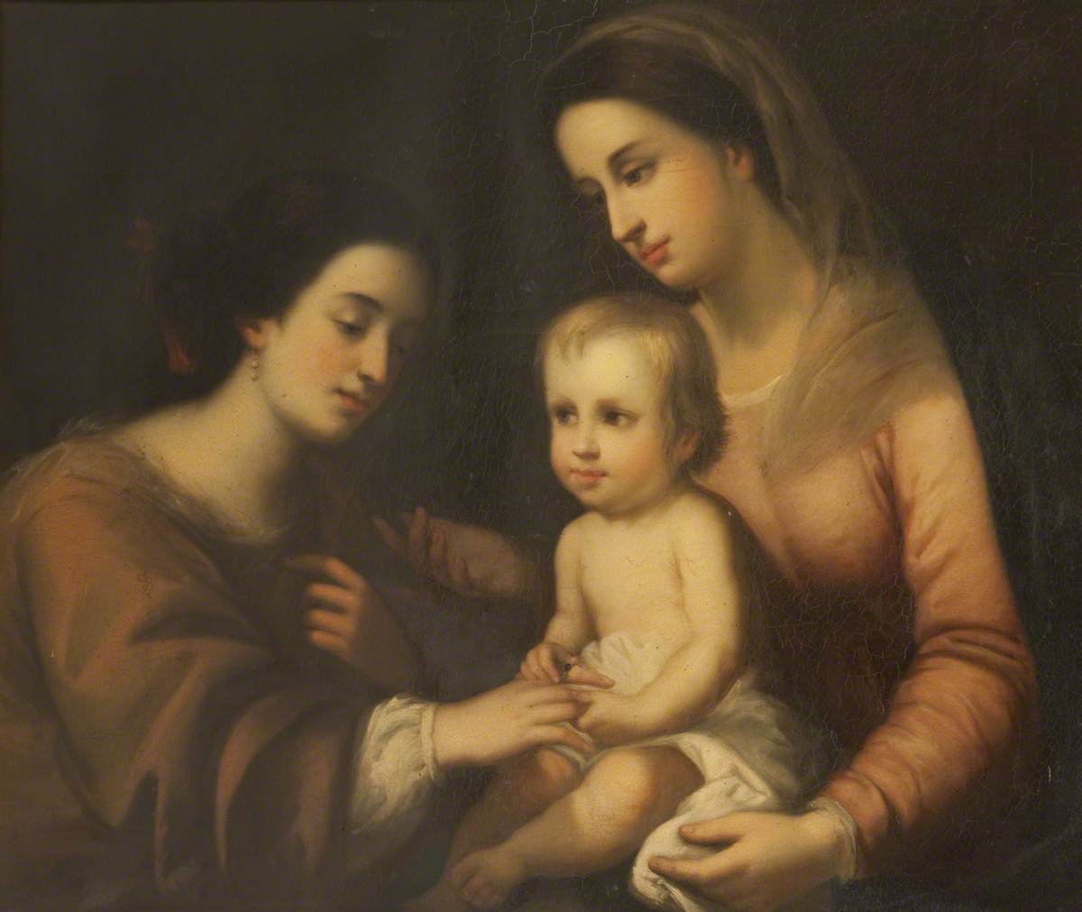 Le mariage mystique de sainte Catherine d'Alexandrie - Bartolomé Esteban Murillo