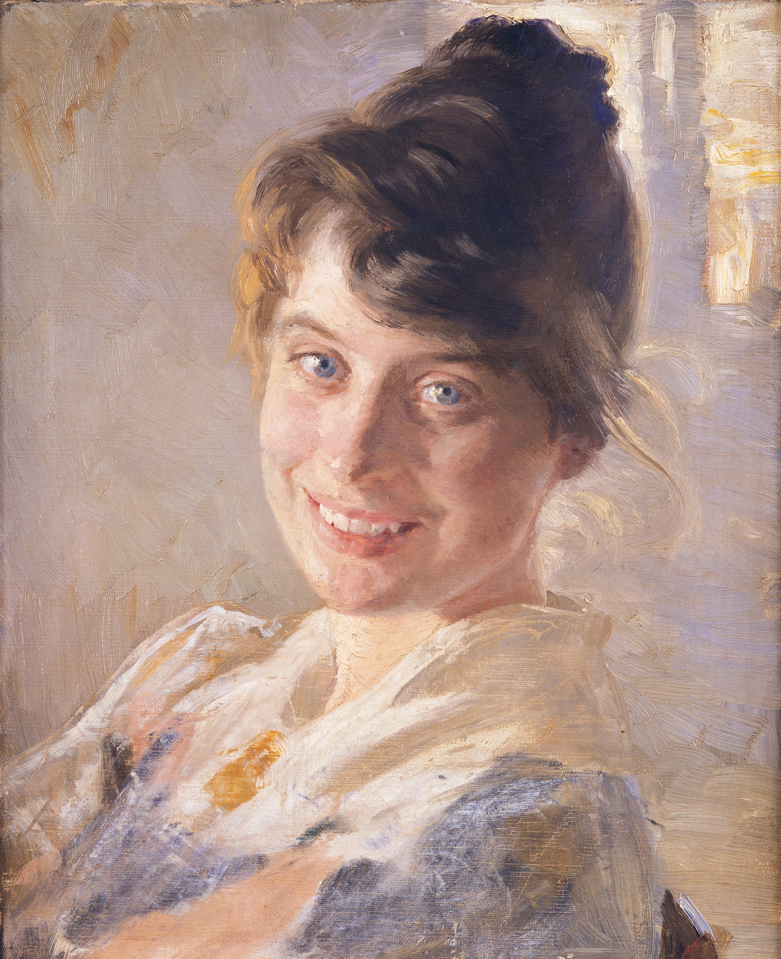 Portrait de l'épouse de l'artiste, Marie - Peder Severin Krøyer