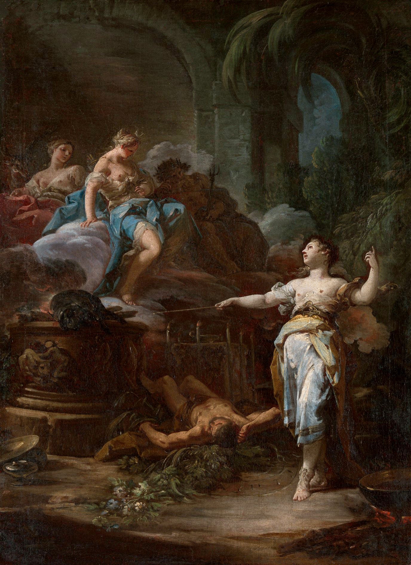 Médée rajeunissante Aeson - Corrado Giaquinto