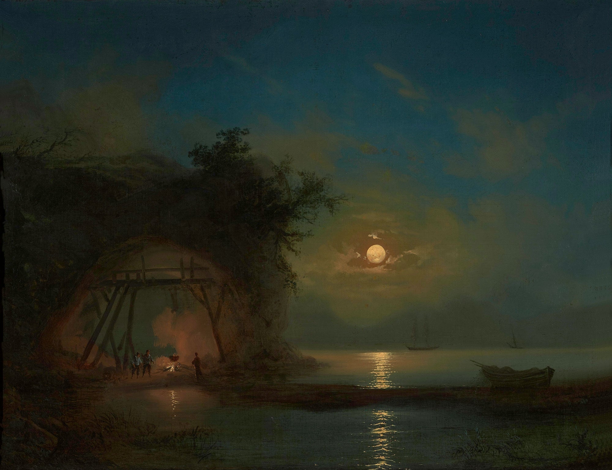 Nuit au clair de lune - Ivan Aïvazovski