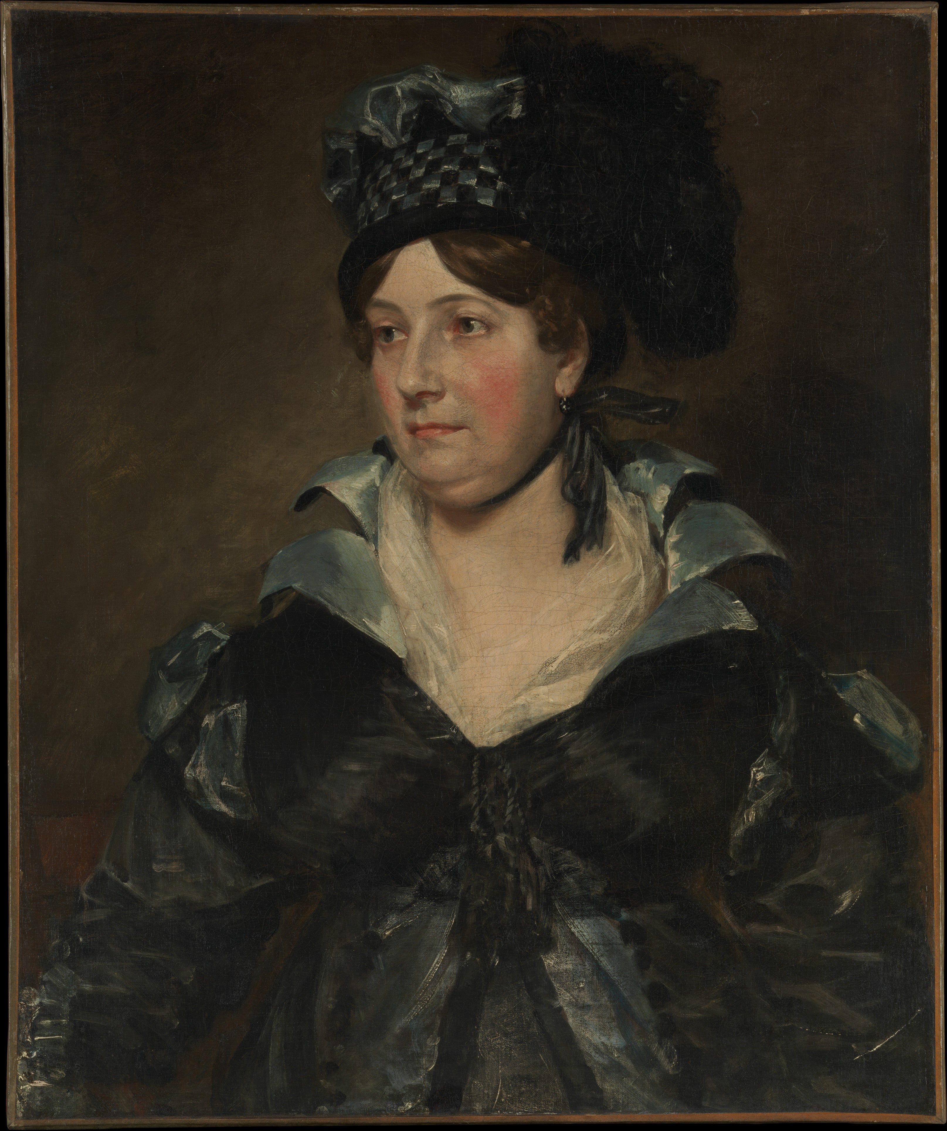 Mme James Pulham Sr. (Frances Amys, vers 1766–1856) - John Constable