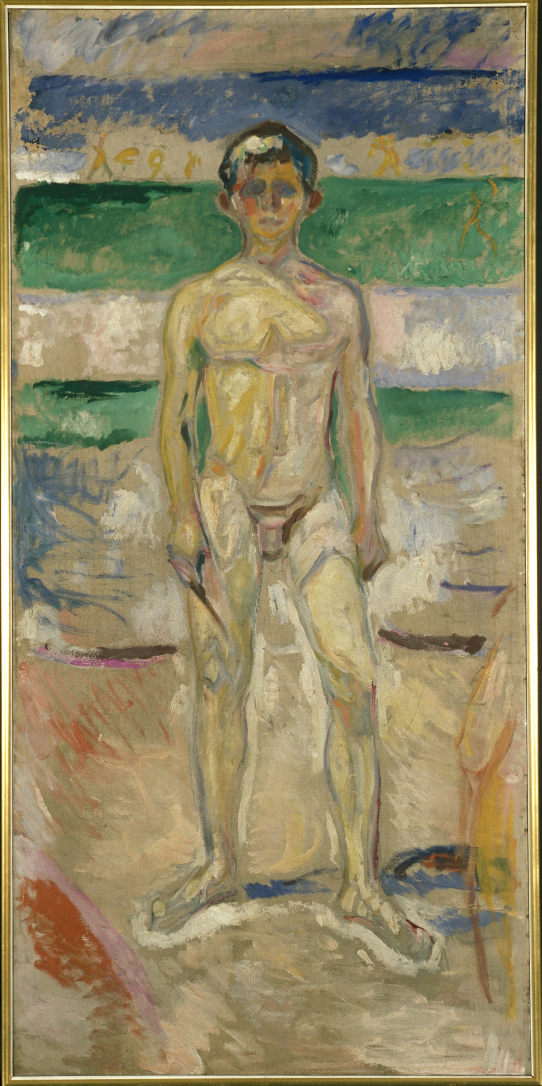 Reproduction du tableau « Jeune Personne - Edvard Munch » par Alpha Reproduction en peinture à l’huile