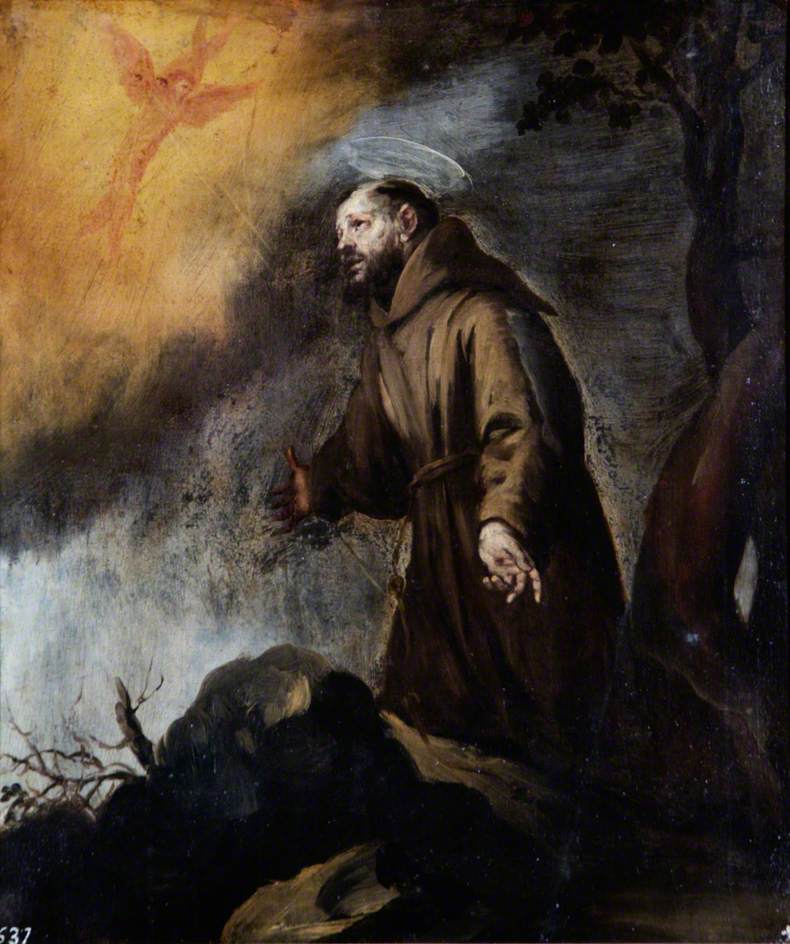 Saint François recevant les stigmates - Bartolomé Esteban Murillo