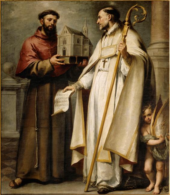 Saint Léandre et saint Bonaventure - Bartolomé Esteban Murillo