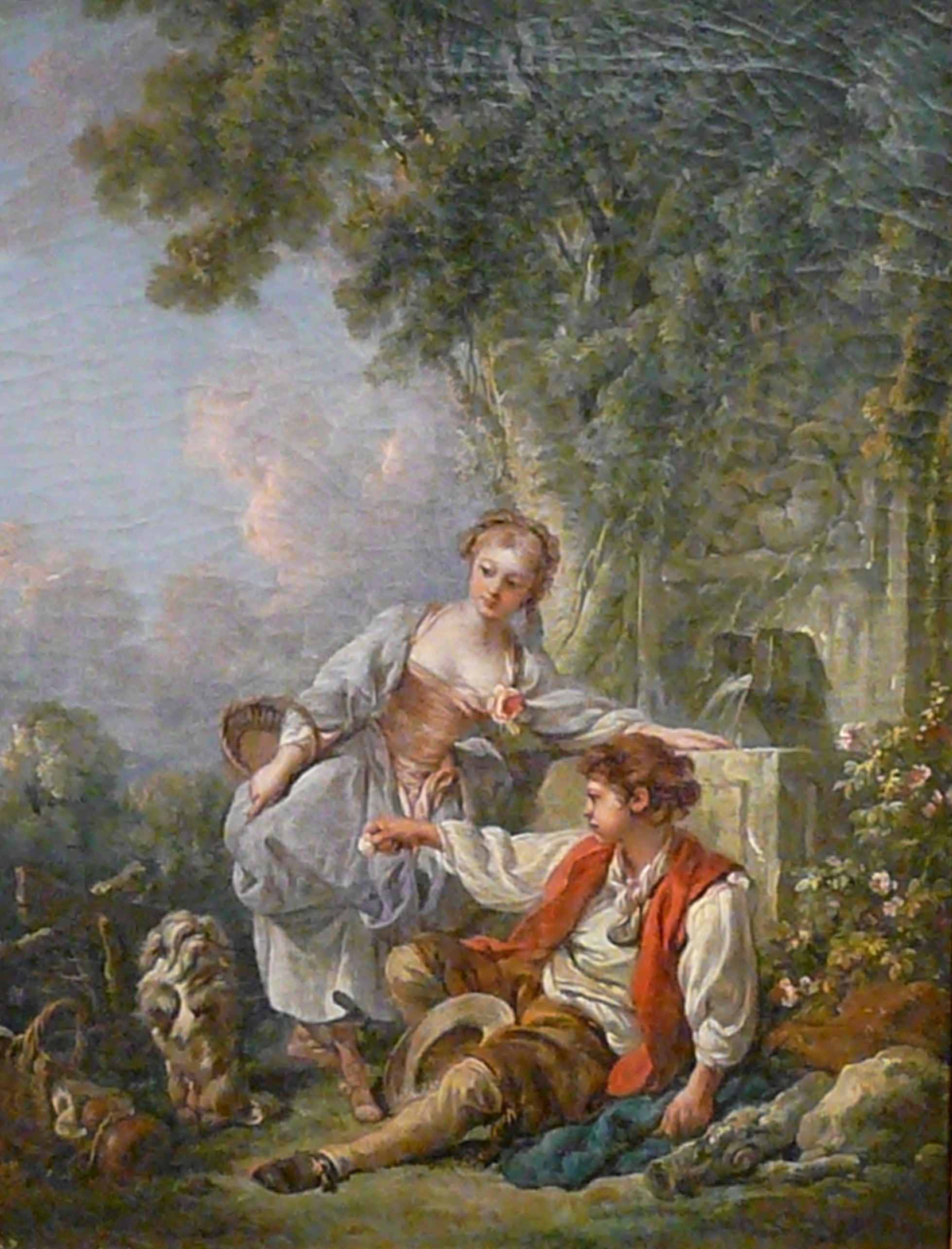 L'Obéissance récompensée - François Boucher