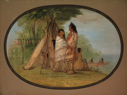 Indiens Nayas - George Catlin