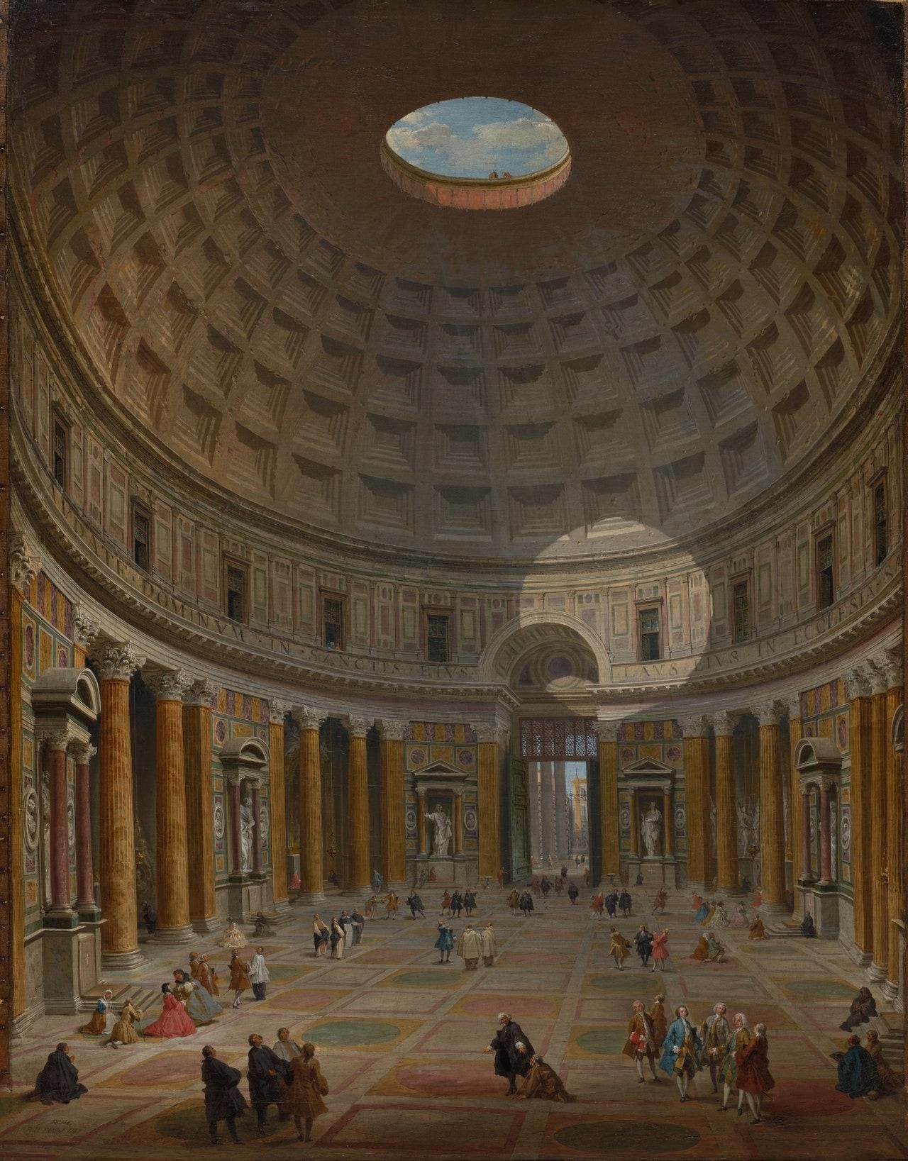 Intérieur du Panthéon, Rome - Giovanni Paolo Panini