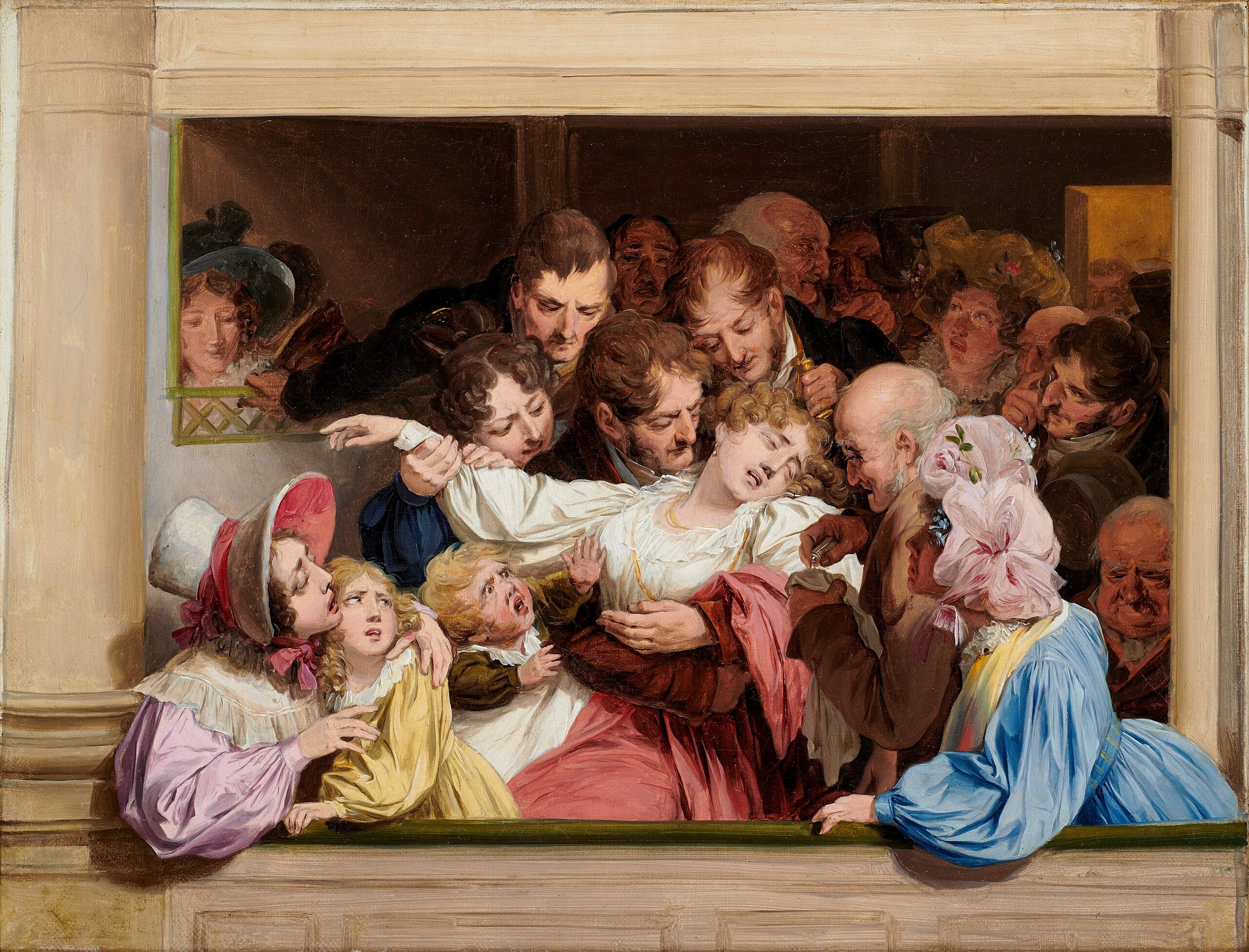 L'effet du mélodrame - Louis-Léopold Boilly