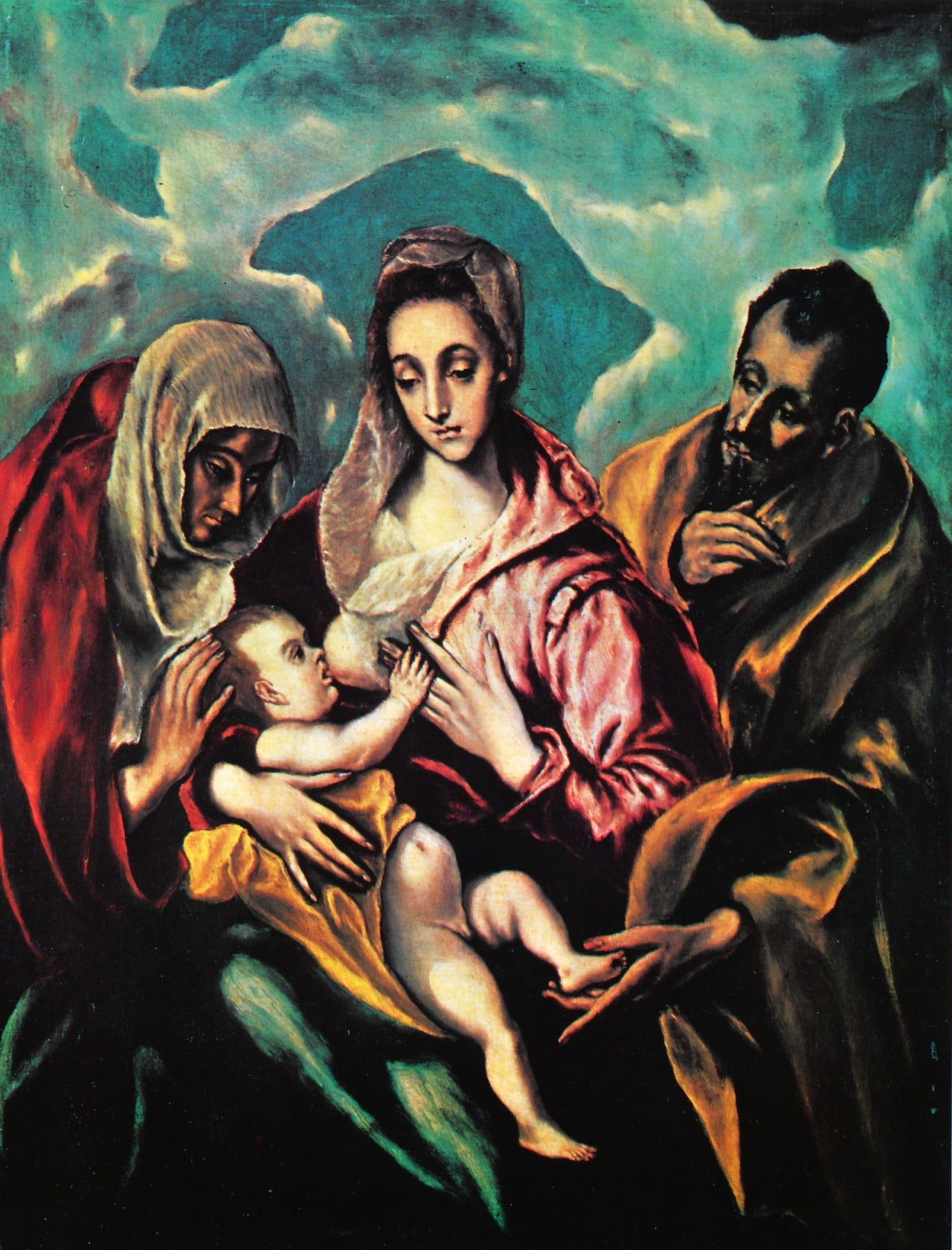 La Sainte Famille - El Greco