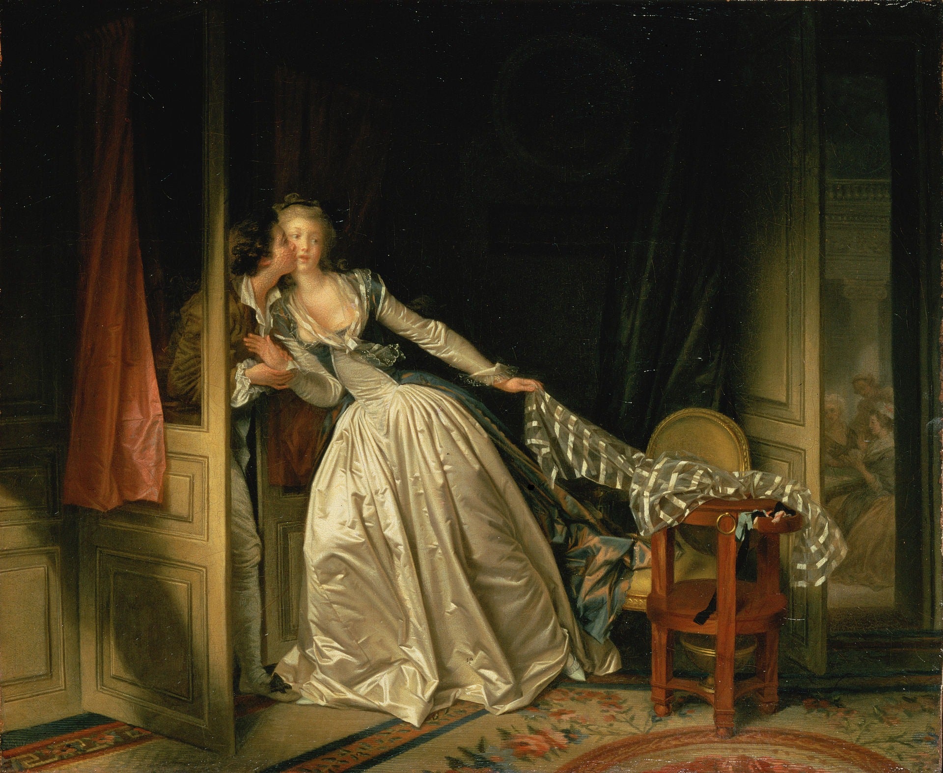 Le Baiser à la dérobée - Jean-Honoré Fragonard