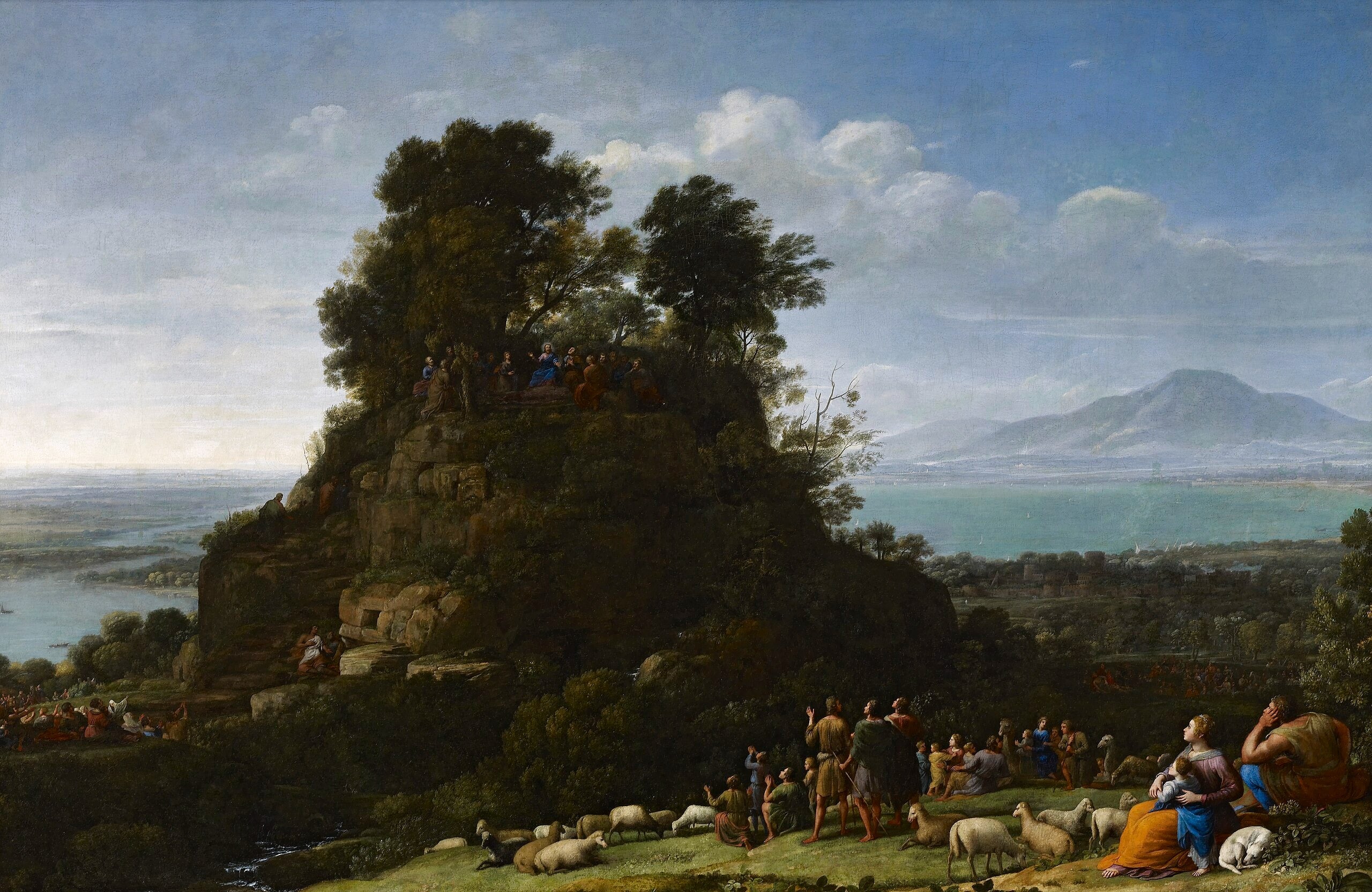 Le Sermon sur la montagne - Claude Lorrain