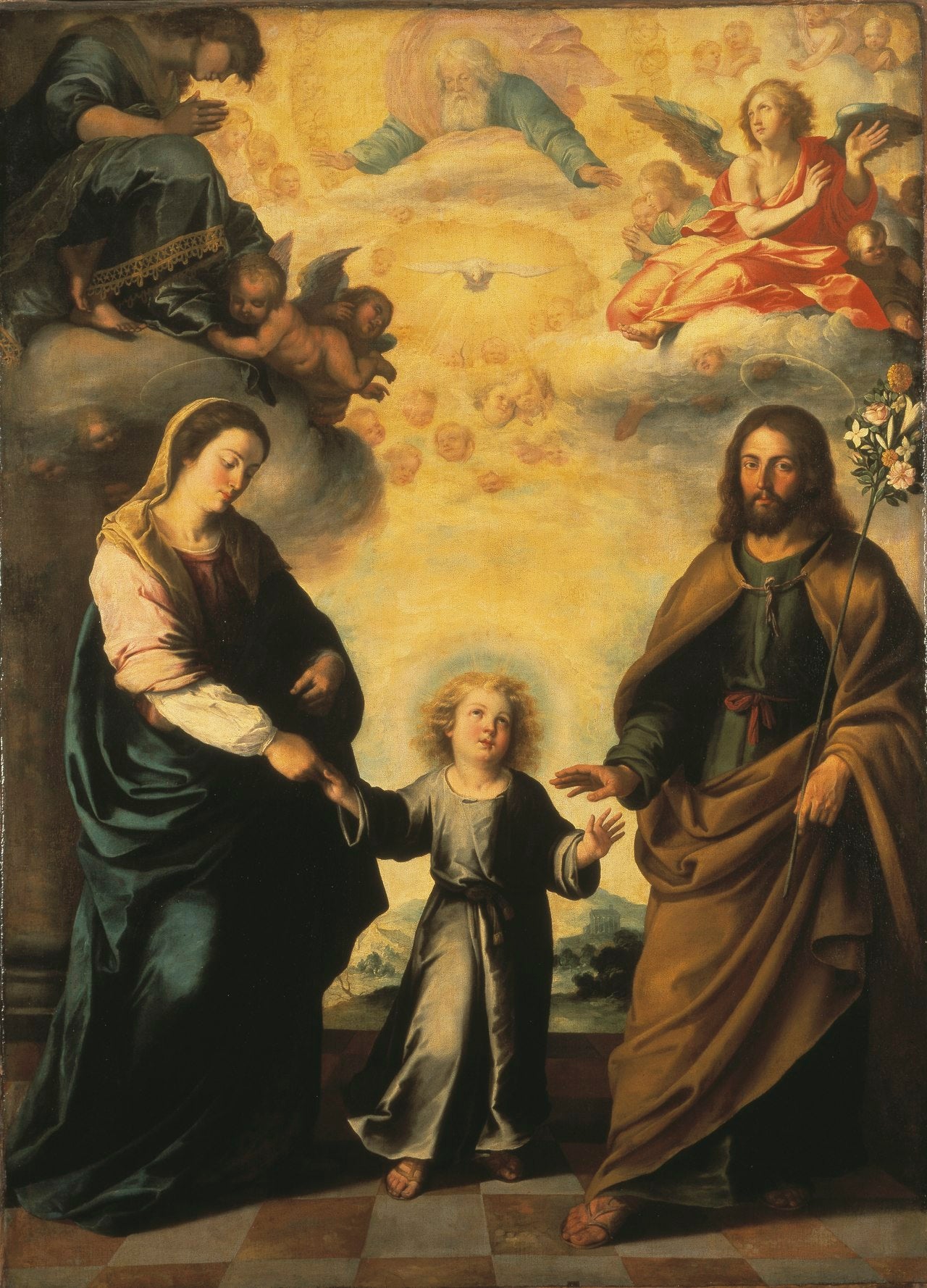 Le retour de la Sainte Famille d'Égypte - Bartolomé Esteban Murillo