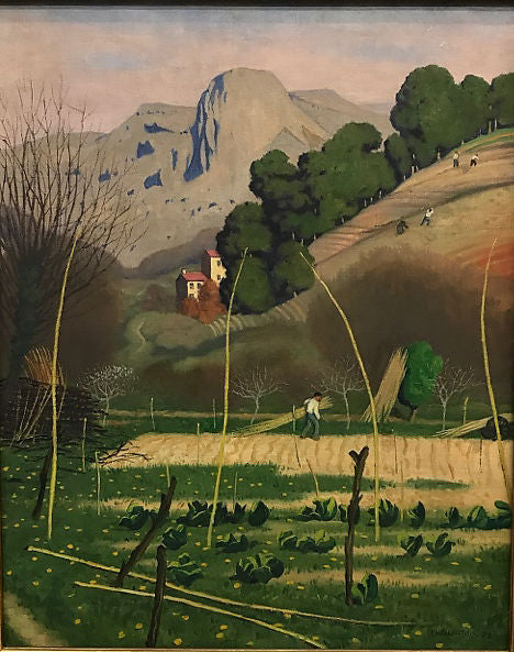 Paysage à Saint-Jeannet, Provence - Félix Vallotton