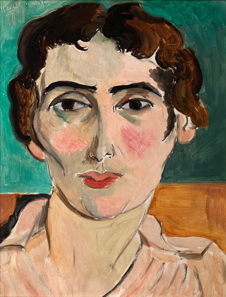 Reproduction du tableau « Tête de femme - Henri Matisse » par Alpha Reproduction en peinture à l’huile