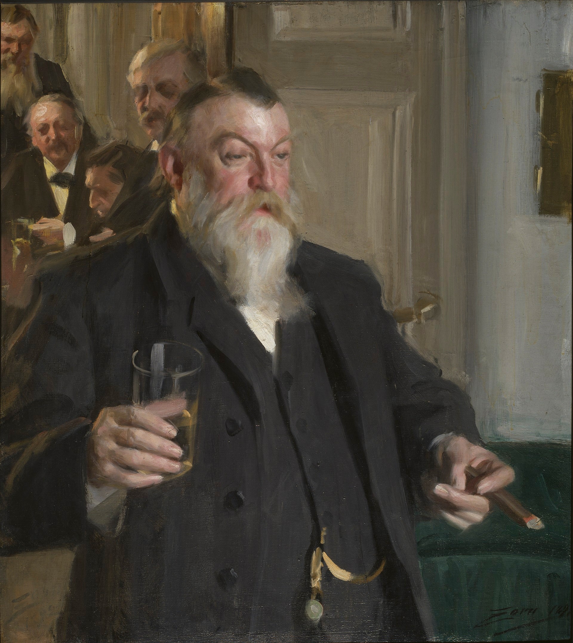 Un toast à Idun - Anders Zorn
