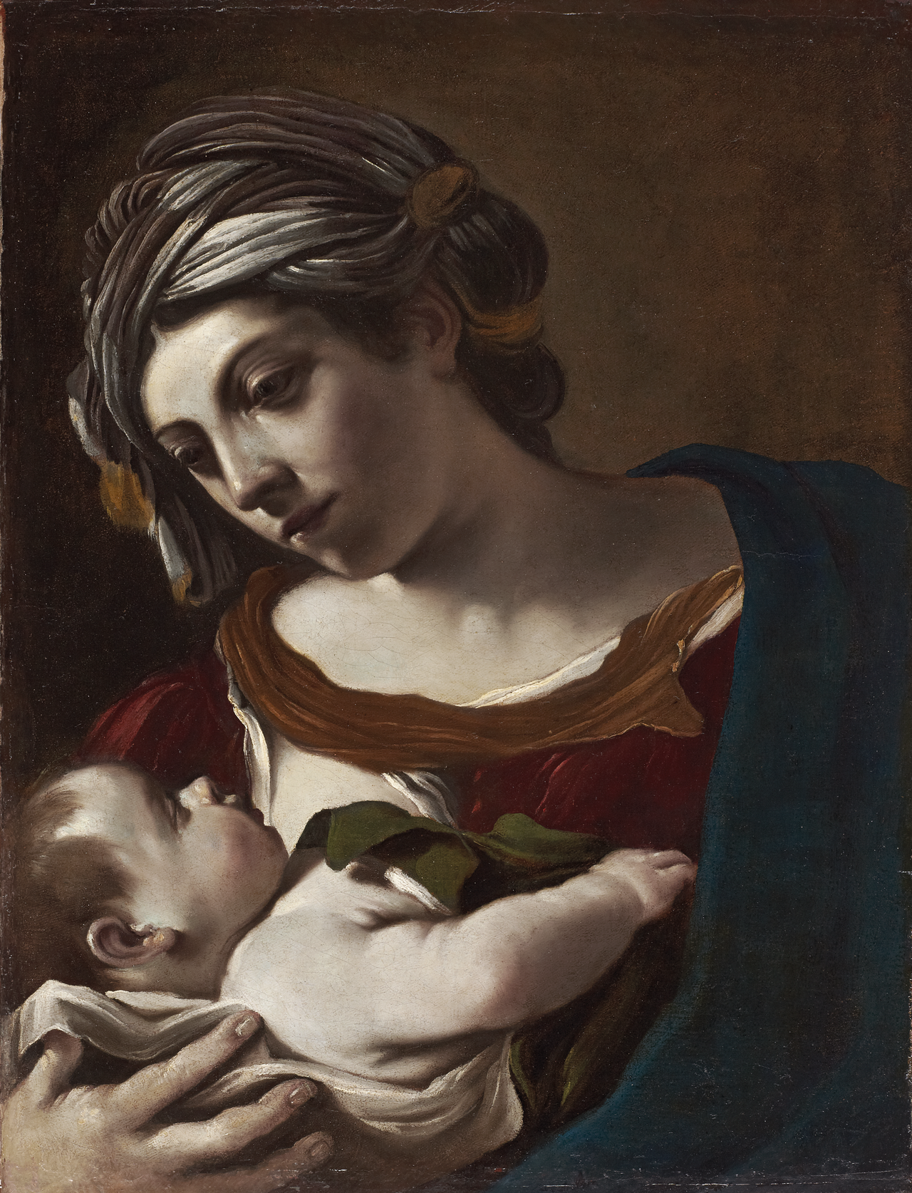 Vierge à l'Enfant - Guercino