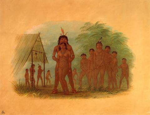 Indiens Orejona - George Catlin