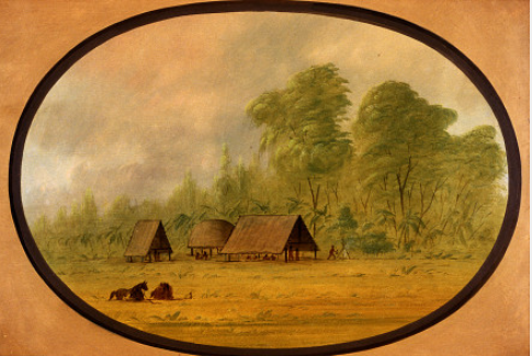 Village de Pacapacurus - George Catlin