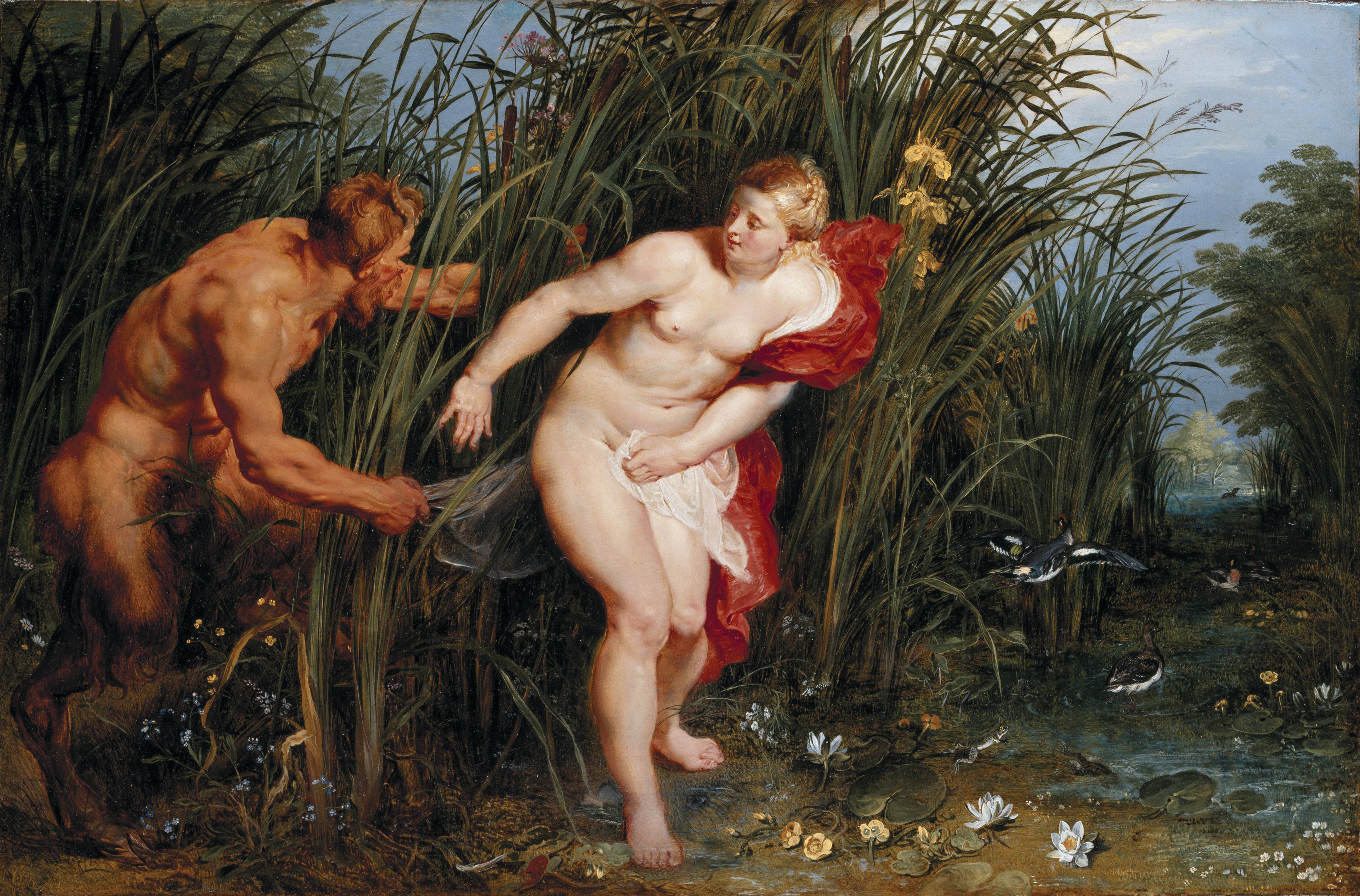 Pan et Syrinx - Peter Paul Rubens