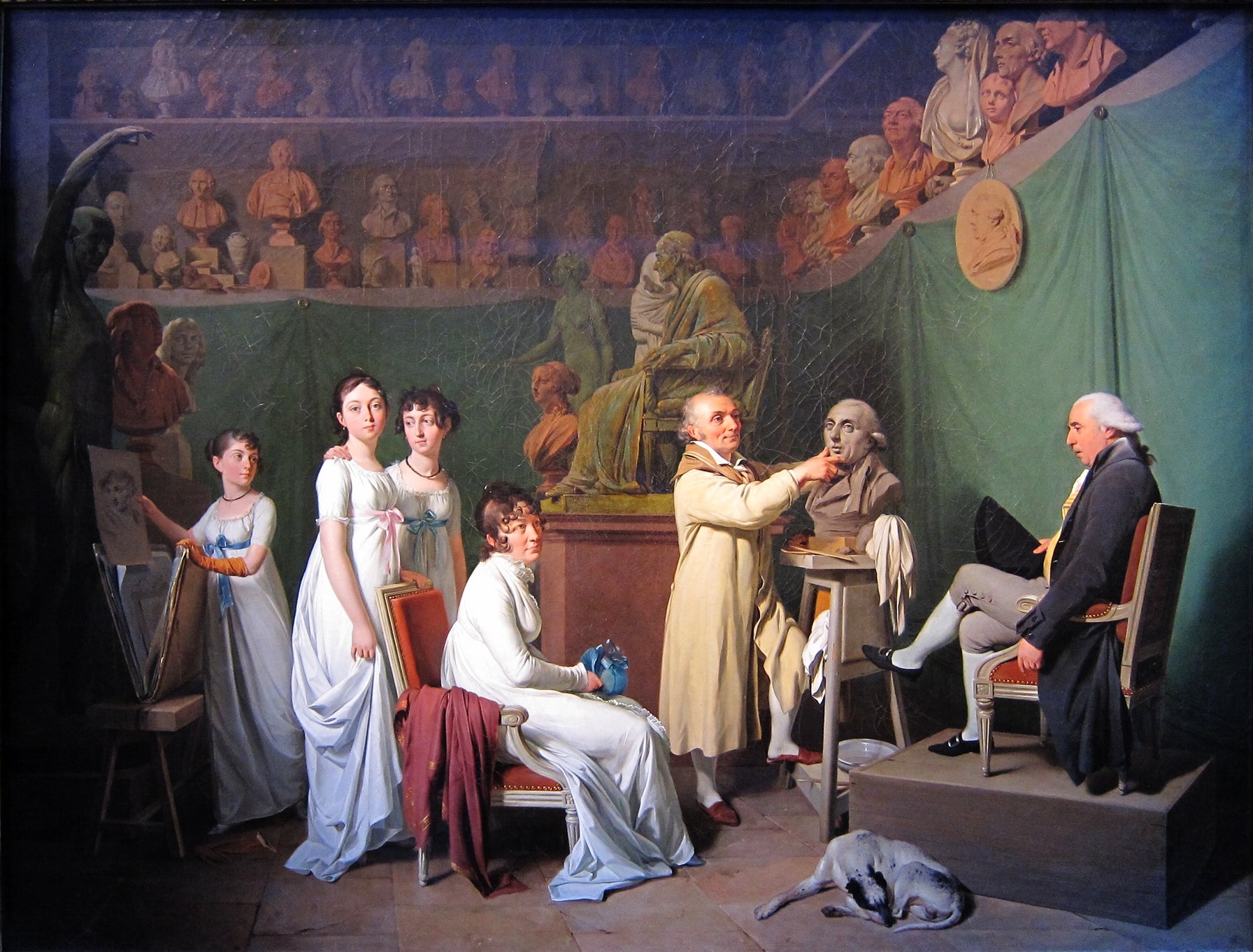L’Atelier de Houdon - Louis-Léopold Boilly