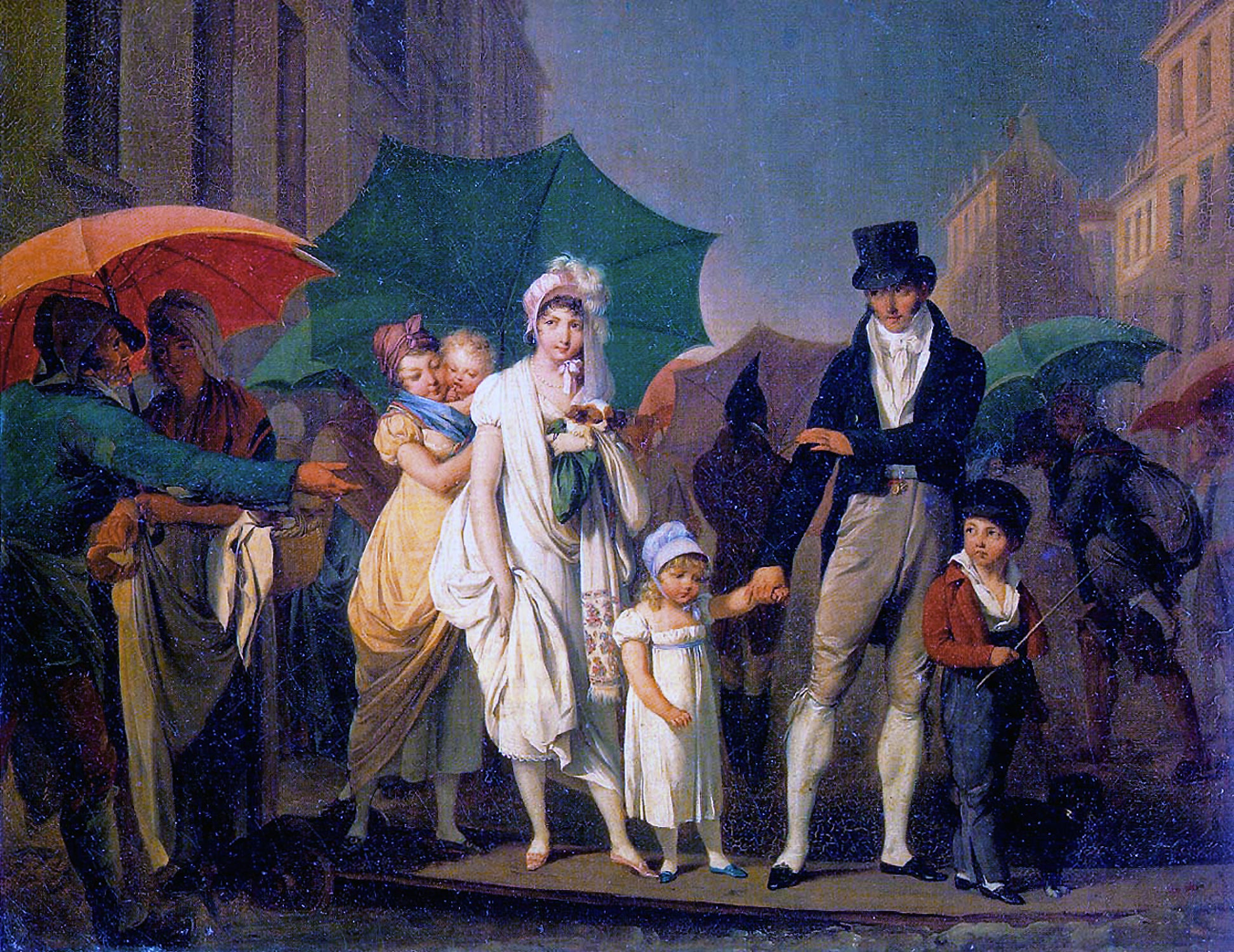 L'Averse - Louis-Léopold Boilly
