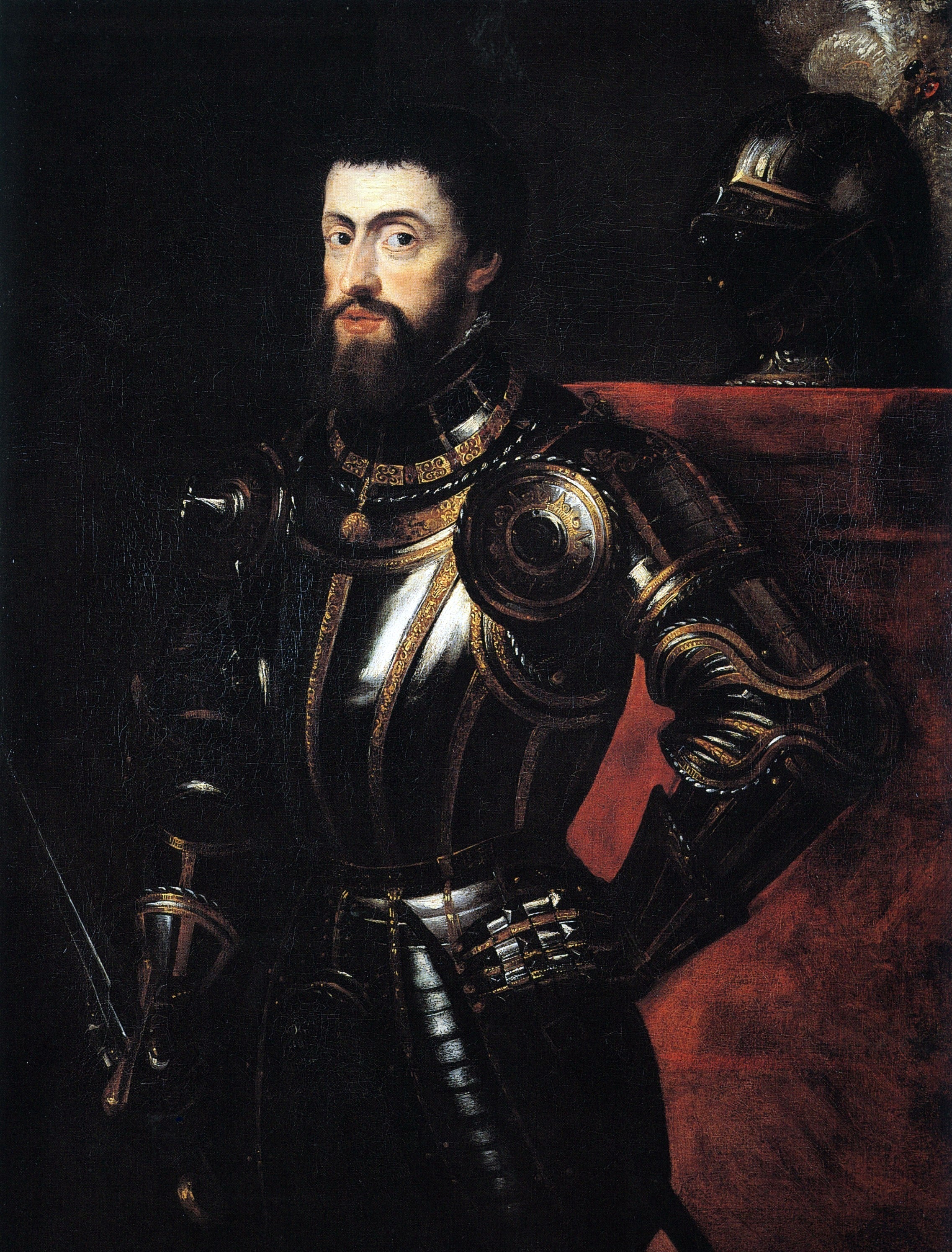 Portrait de Charles Quint - Peter Paul Rubens