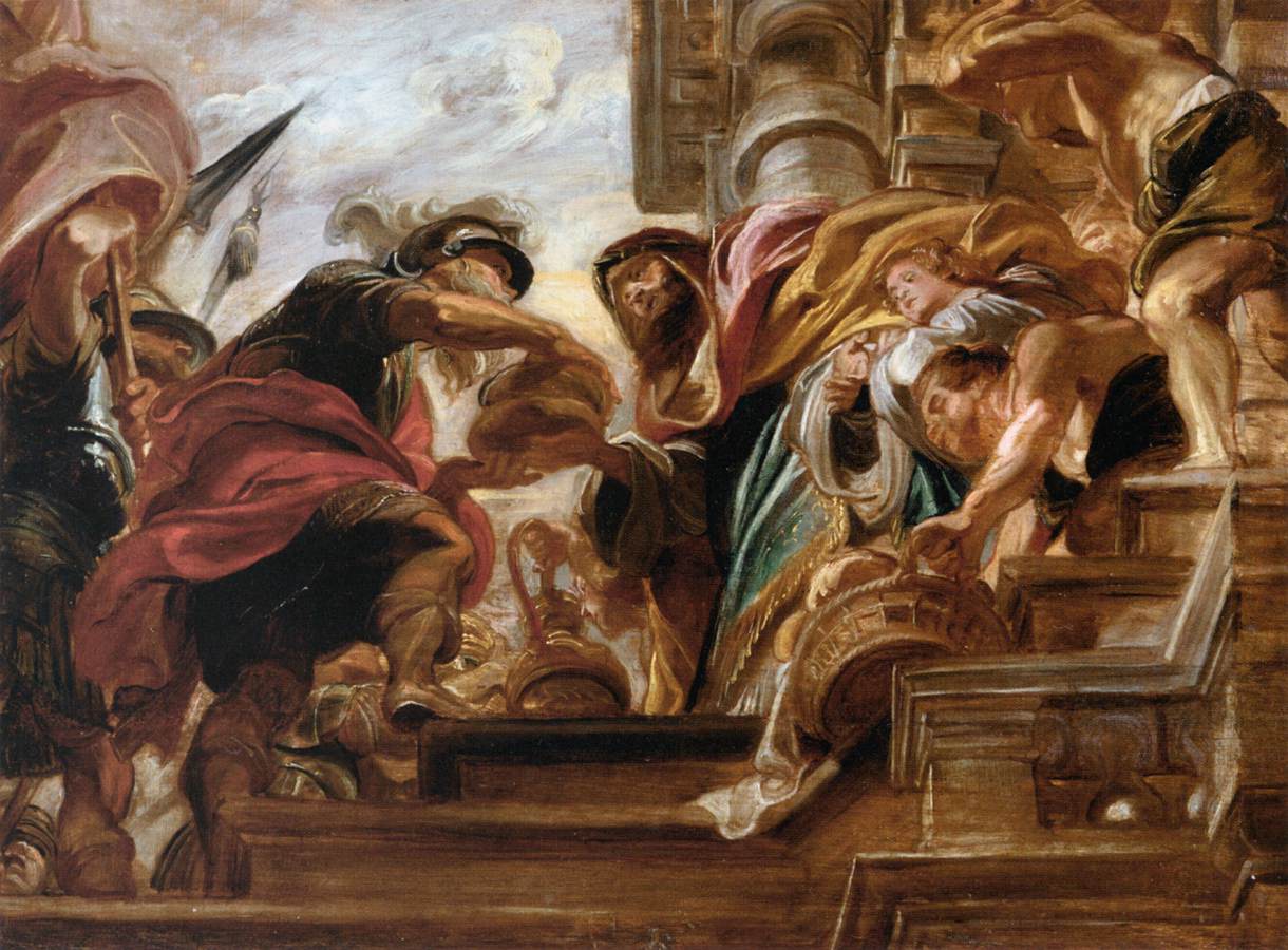 Abraham et Melchisédech - Peter Paul Rubens