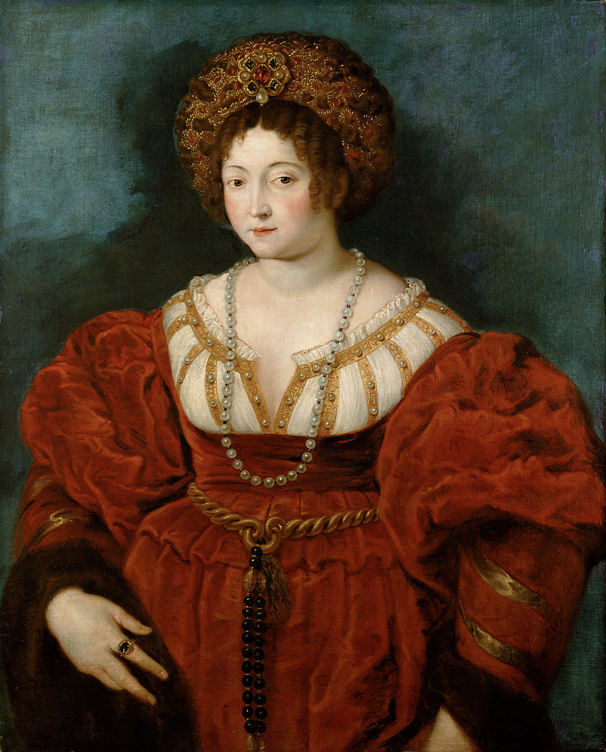 Portrait d'Isabelle d'Este - Peter Paul Rubens