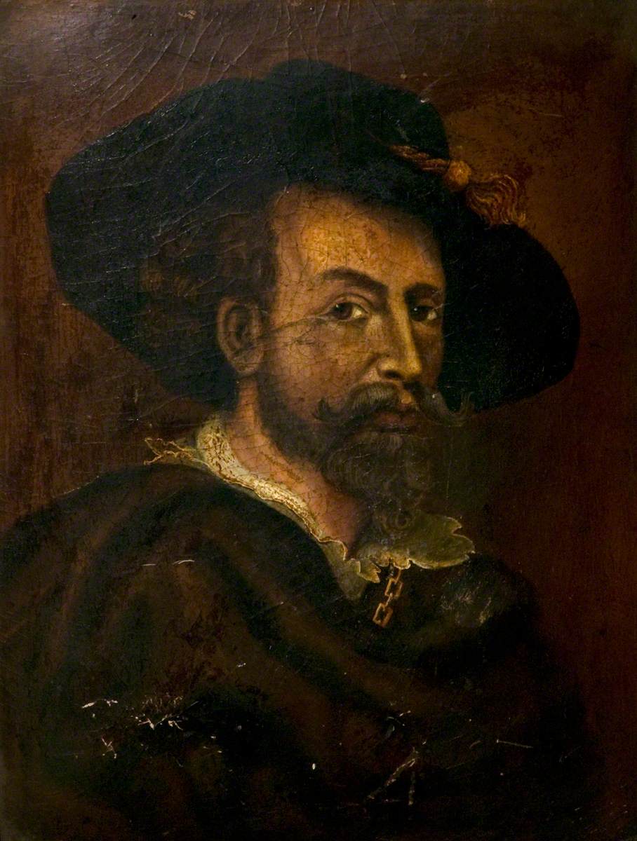 Автопортрет (копия оригинала 1623 года) - Петер Пауль Рубенс