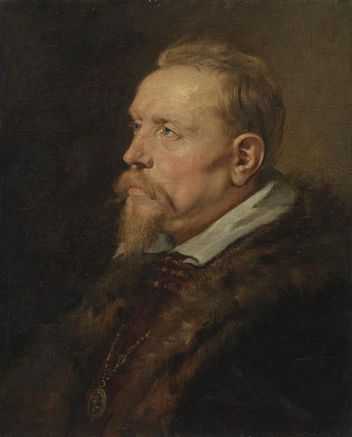 Portrait d'un membre de la famille Van den Wijngaerd - Peter Paul Rubens