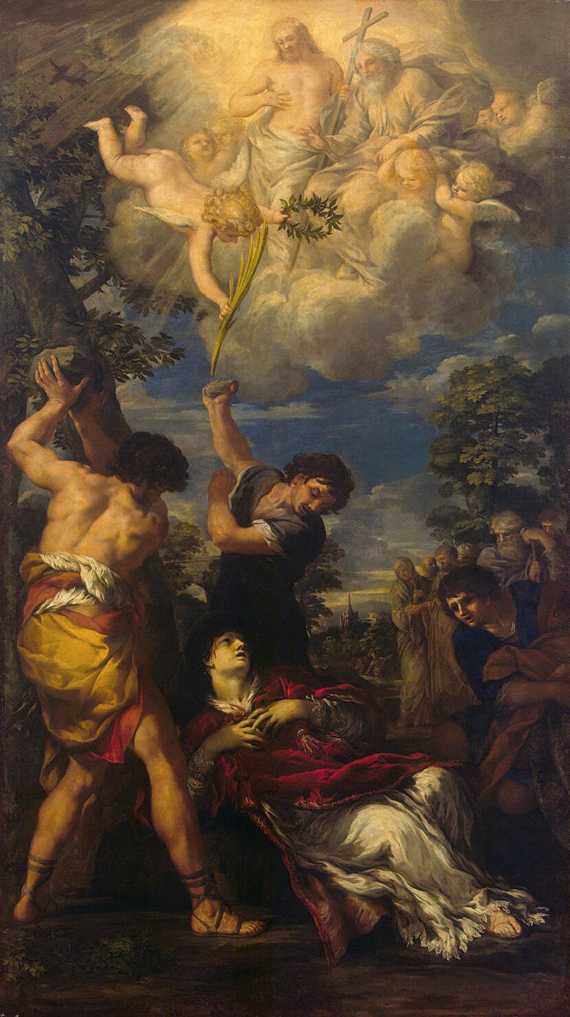 Martyre de saint Étienne - Pietro da Cortona