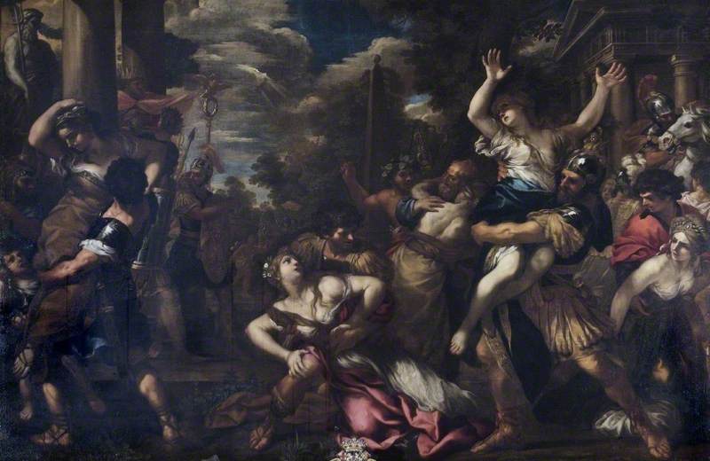 L'Enlèvement des Sabines - Pietro da Cortona
