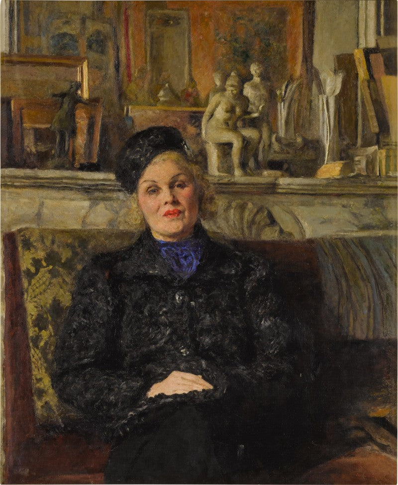 Portrait d'Elvira Popesco - Édouard Vuillard