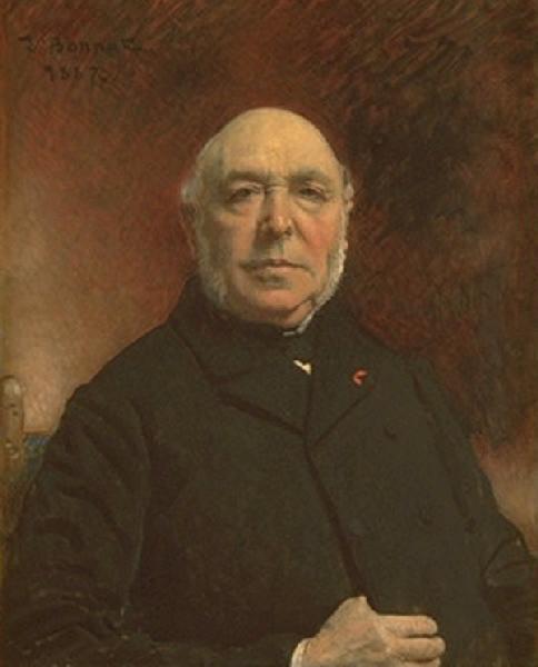 Portrait de M. Delarue, architecte - Léon Bonnat