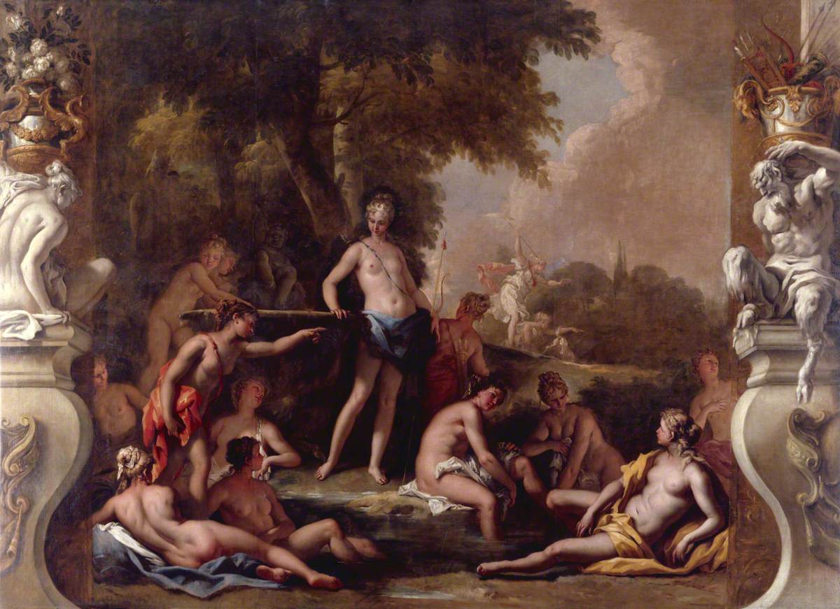 Diane et ses nymphes au bain - Sebastiano Ricci