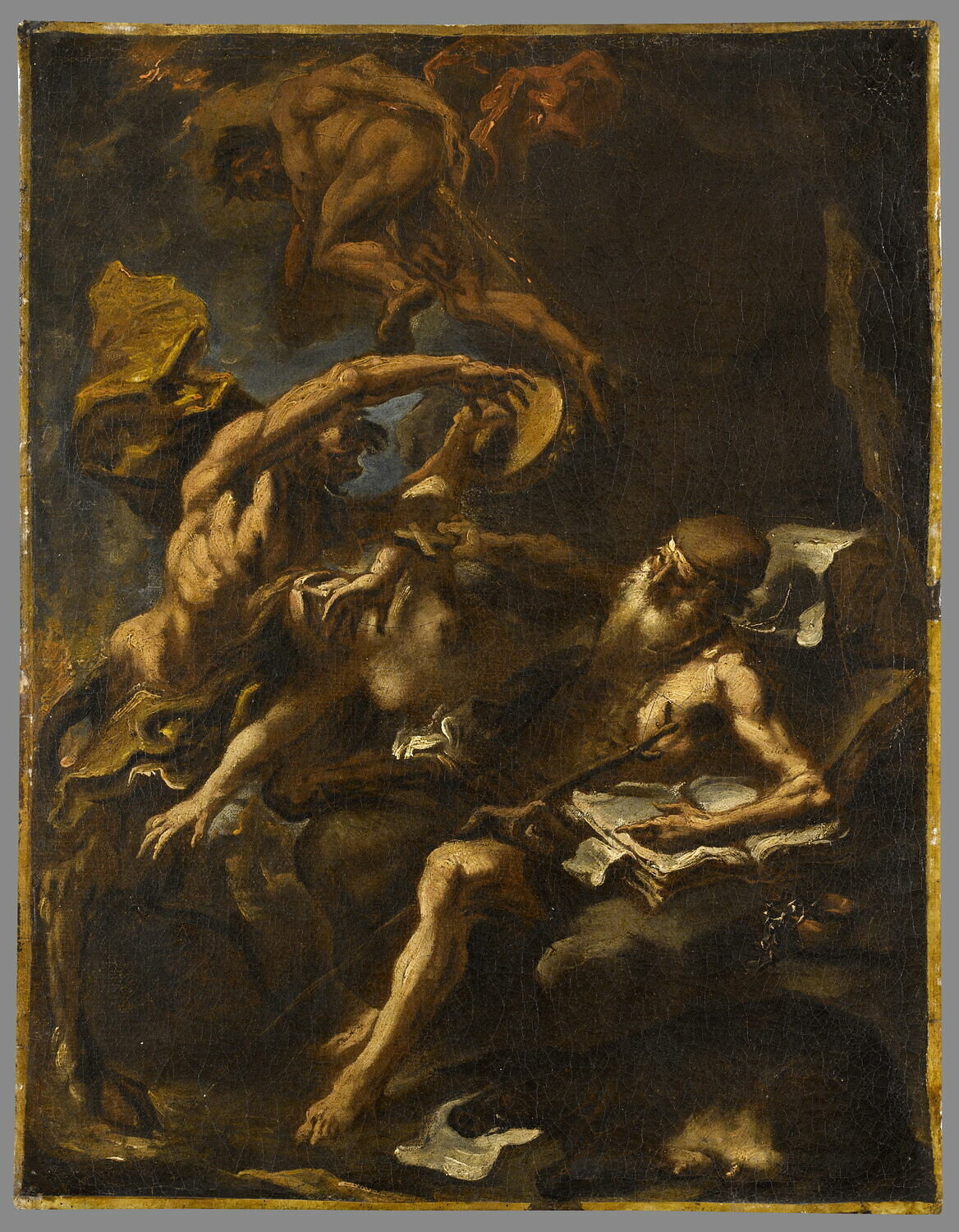 La Tentation de saint Antoine - Sebastiano Ricci