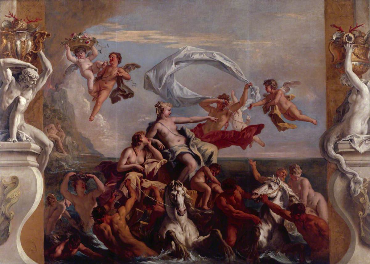 Triomphe de Galatée - Sebastiano Ricci