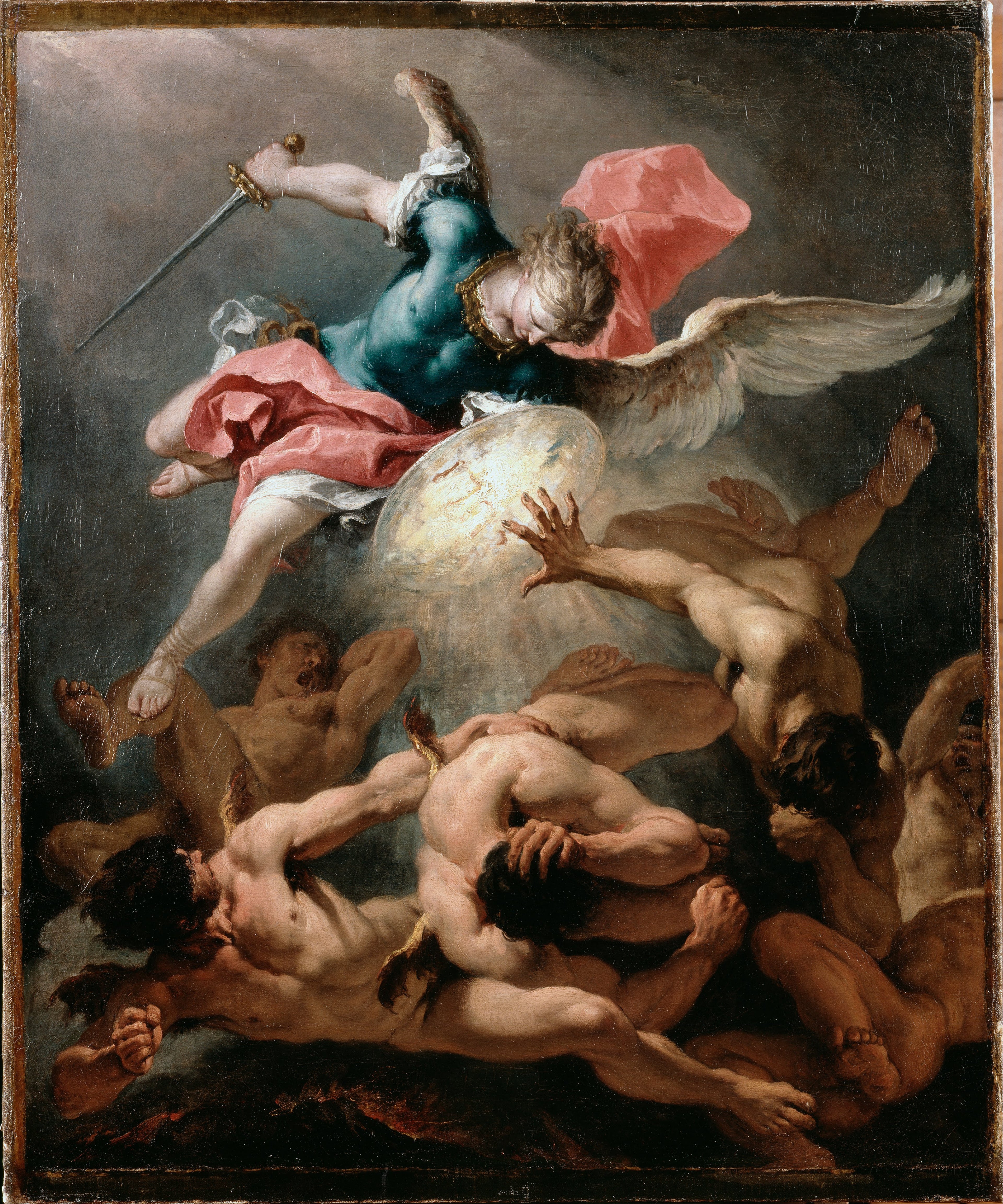 La chute des anges rebelles - Sebastiano Ricci