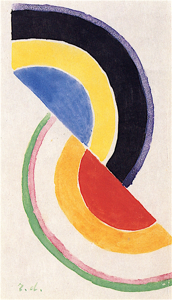 Reproduction du tableau « Rythme - Robert Delaunay » par Alpha Reproduction en peinture à l’huile