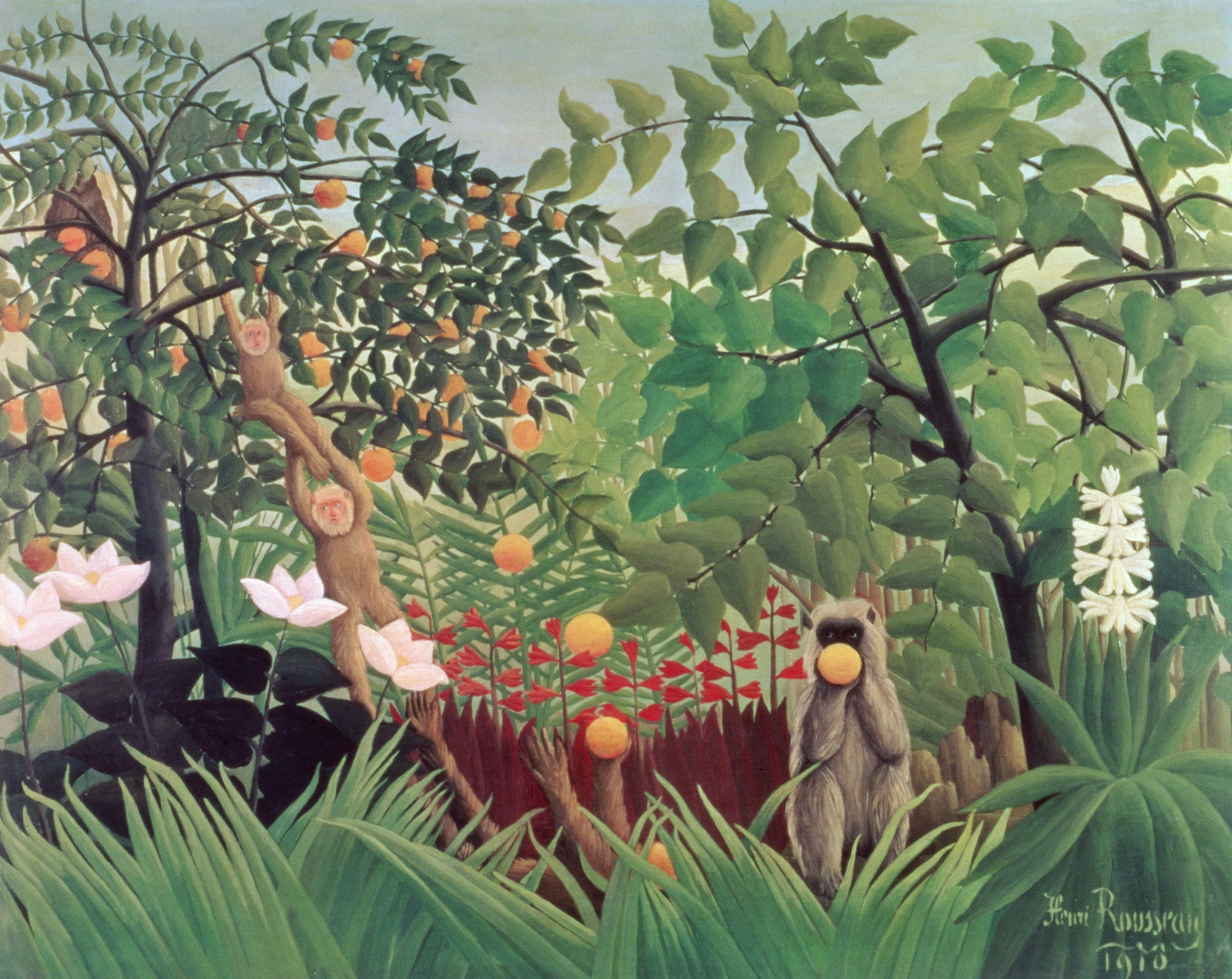 Paysage exotique - Henri Rousseau