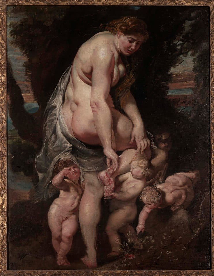 Vénus blessée par une épine - Peter Paul Rubens