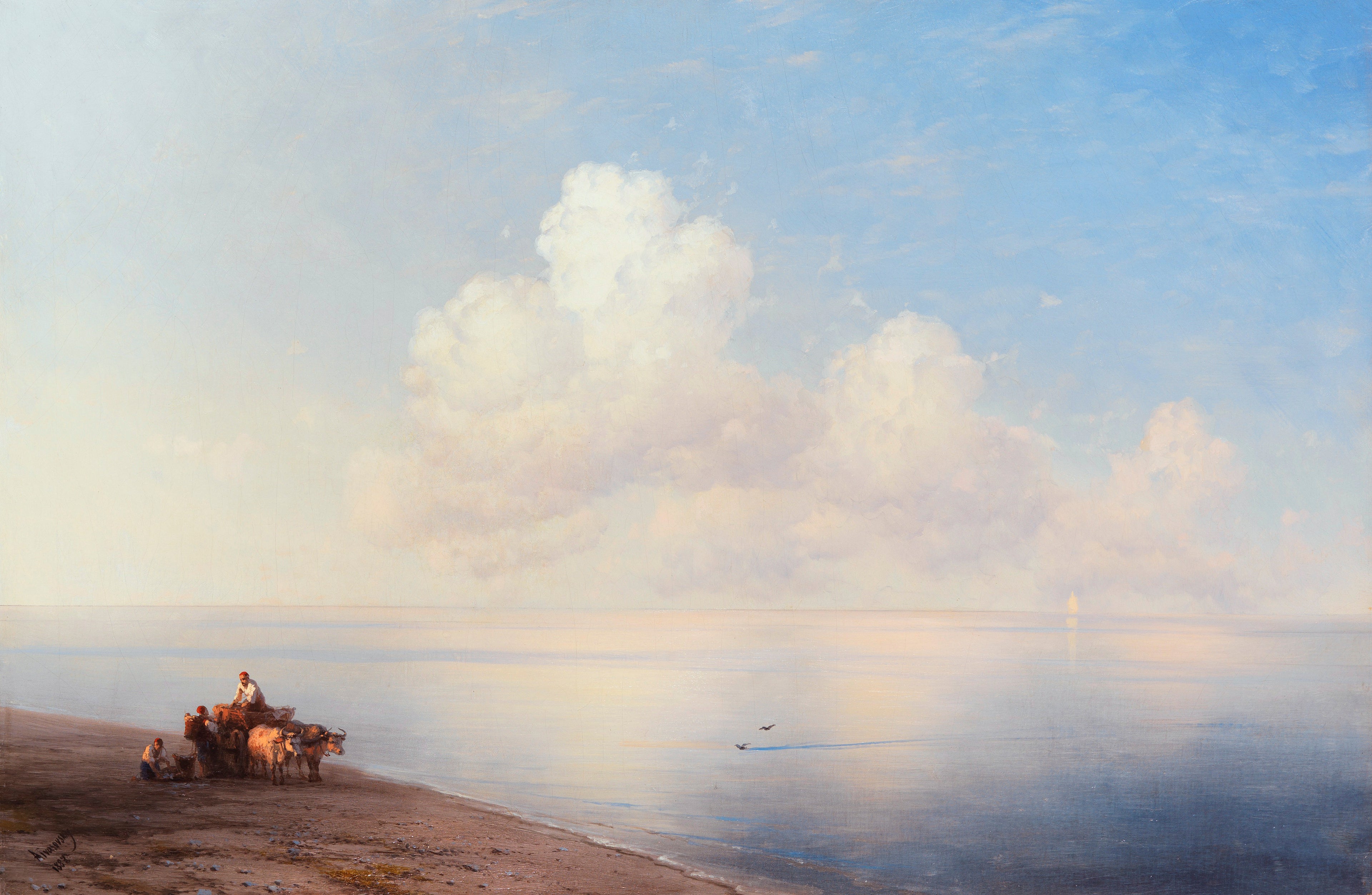 Mer calme - Ivan Aïvazovski