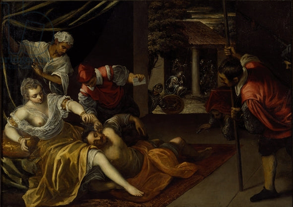 Samson et Dalila - Jacopo Tintoretto
