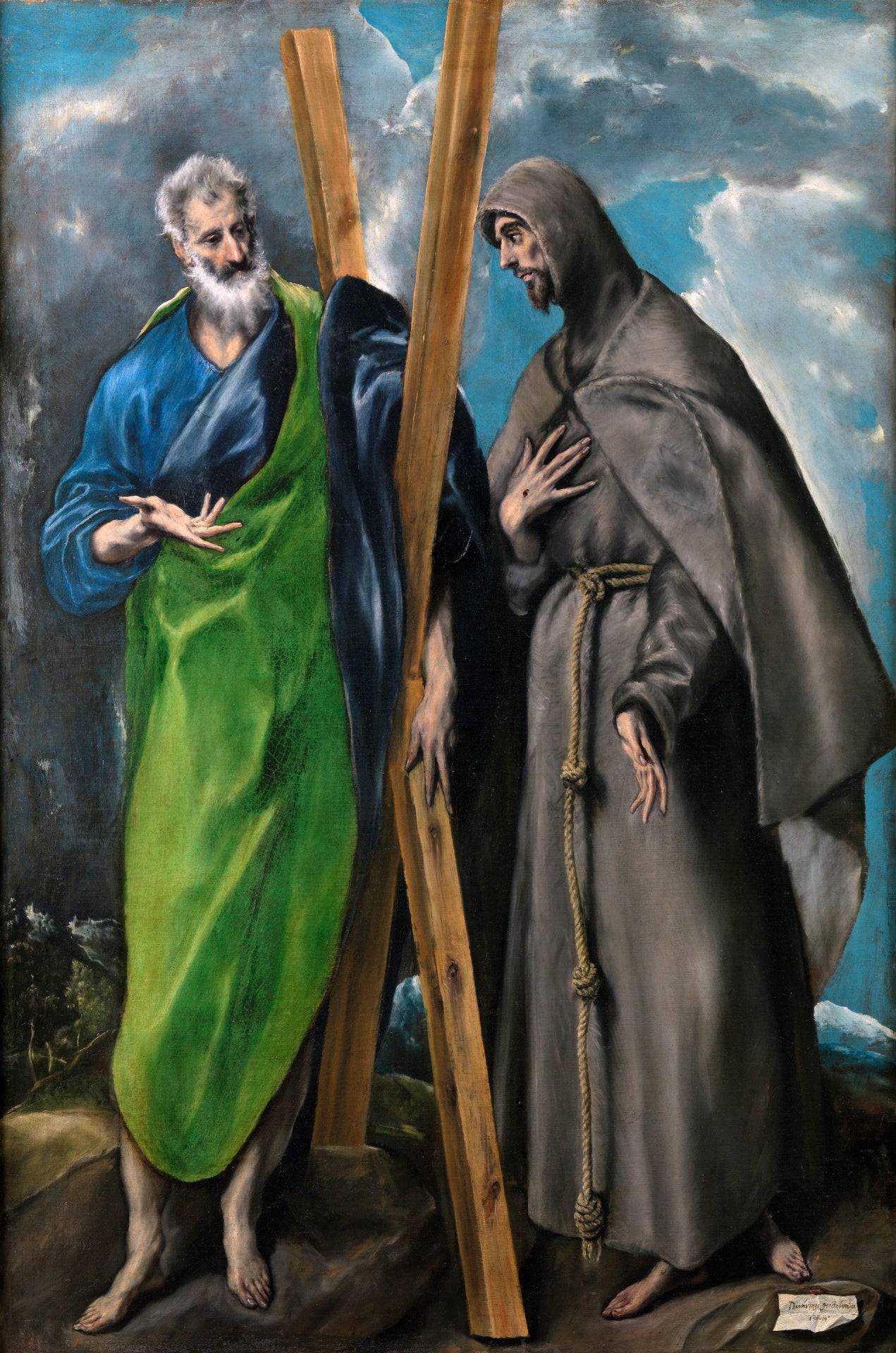 Saint André et Saint François - El Greco