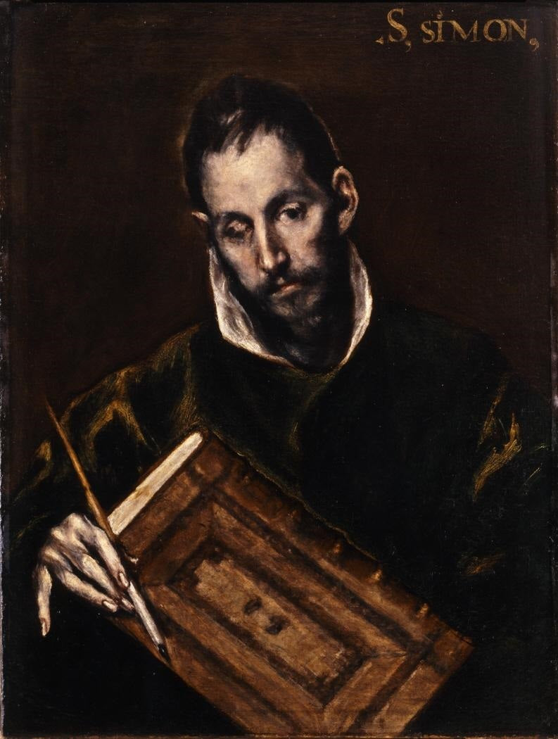 Saint Luc (Oviedo) - El Greco