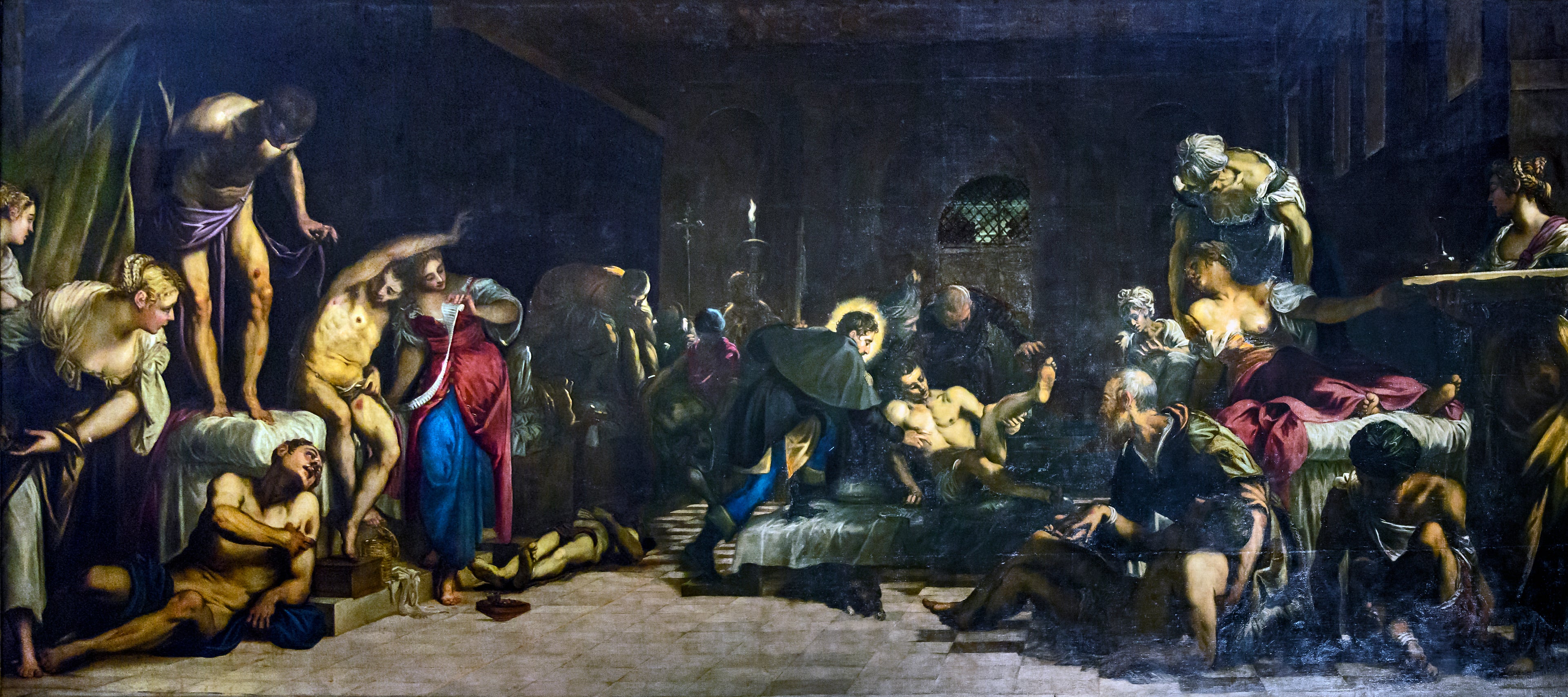 Saint Roch à l'hôpital - Jacopo Tintoretto